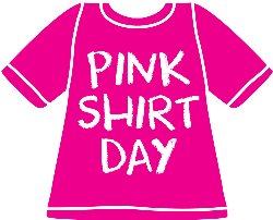 Pink shirt day